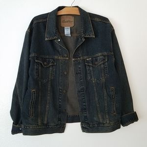 EUC Levi Strauss Signature Dark Denim Jean Jacket